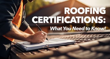 Roofing Certifications